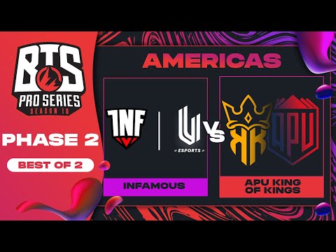 Infamous vs APU King of Kings Game 2 - BTS Pro Series 10 AM: Phase 2 w/ rkryptic & neph
