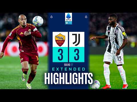 ROMA-JUVENTUS 3-3 | EXTENDED HIGHLIGHTS | SERIE A 2025/26