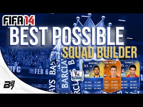 BEST POSSIBLE BPL TEAM! w/ TOTS and MOTM CARDS | FIFA 14 Ultimate Team Squad Builder