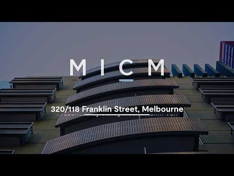 320/118 Franklin Street, Melbourne, VIC 3000, 1房, 1浴, Apartment