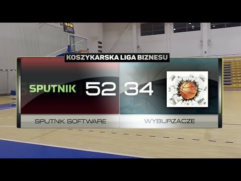 Sputnik Software vs Wyburzacze - VIII kolejka - II Liga Poznań - Koszykarska Liga Biznesu