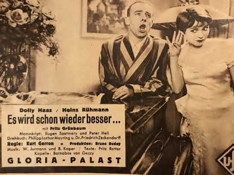 Fred Bird Tanzorchester, Max Mensing, Wenn ich Sonntags in mein Kino geh', Foxtrot, 1932