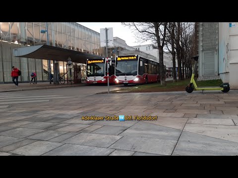 Wiener Linien Linie 28A 🚍 #024 Aderklaaer Straße➡️Bhf. Floridsdorf
