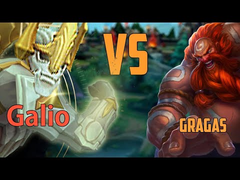 Gragas vs Galio || The BEST AP Gragas build for team play