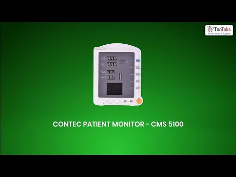 Contec tabletop pulse oximeter, led, cms5100