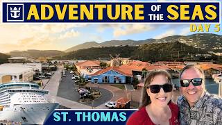 Royal Caribbean Adventure of the Seas – Exploring St. Thomas & Emerald Beach (Day 5)