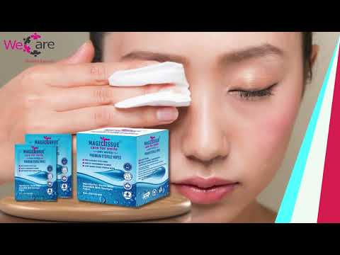 Cotton White Non Woven Absorbent Napkin video by Wecare