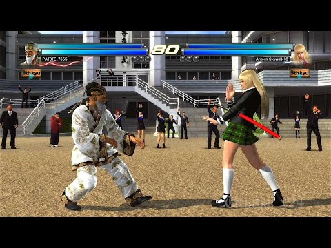 L7 383_2 Lili y Alisa ( Uchiha x24 ) vs (PATOTE_7555) WANG y JINPACHI - Tekken Tag 2 Online