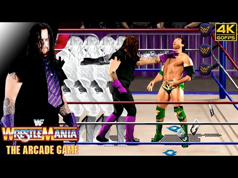 WWF WrestleMania: The Arcade Game - The Undertaker (Arcade / 1995) 4K 60FPS