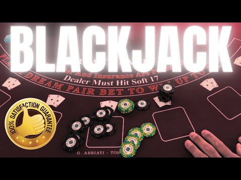 VERY LUCKY HOLES IN FELT! #blackjack