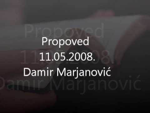Propoved 11 05 2008 Damir Marjanović