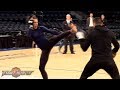 JOANNA JEDRZEJCZYK SHOWS SPEED & AMAZING TECHNIQUE IN UFC 217 OPEN WORKOUT!