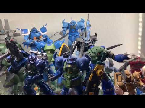 MY ENTIRE CUSTOM GUNDAM COLLECTION SO FAR! 私の完全にカスタマイズされたガンダムコレクション