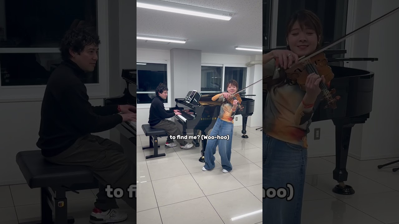 #Whereismyhusband ! by #raye 💍🌟世界中で大流行した洋楽をヴァイオリンとピアノで🕺💨 #SumireCovers #バイオリンカバー