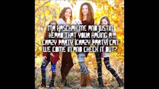 Haschak sisters - Slumber Party - Lyrics