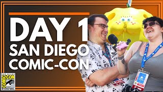Booths, Food and Zombie Bar - Day 1 Recap San Diego Comic-Con