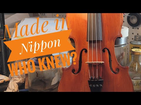 100 year old violin made in Nippon