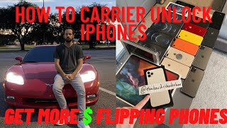 How To Carrier Unlock (Some) iPhones | Phone Flipping Business
