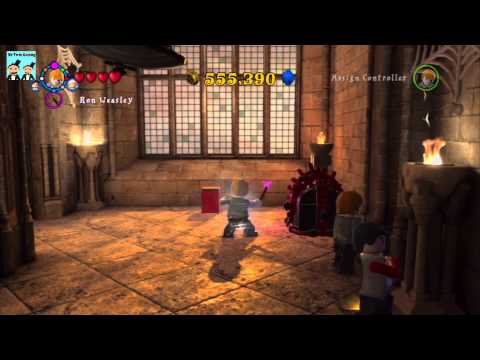 Lego Harry Potter Years 5-7 Walkthrough - Outside the Room of Requirment