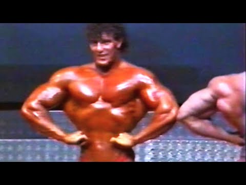 NABBA European 1986 - Men Tall Posedown & Awards