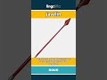 javelin - a long, thin spear that peo... video thumbnail