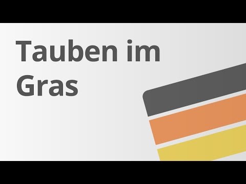 Entstehung Tauben im Gras, Koeppen | Deutsch | Literatur