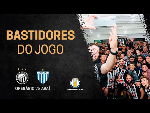 BASTIDORES - OPERÁRIO 2X1 AVAÍ - 29/10/2021