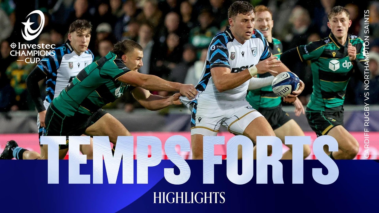 Temps Forts - Northampton Saints v Cardiff Rugby | Investec Champions Cup 2026/27