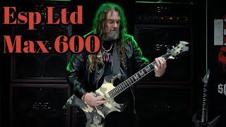 Video thumbnail for Esp/Ltd Max Cavelara 600 Urban Camo guitar by Guitar Safari