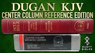 A Personal-Sized Bible Warrior's Friend! The Dugan KJV Sunday School Bible Review