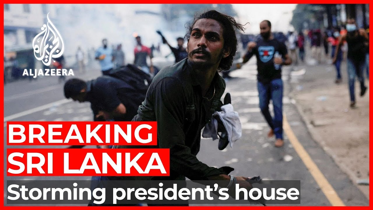 Sri Lanka protesters storm President’s House, demand resignation