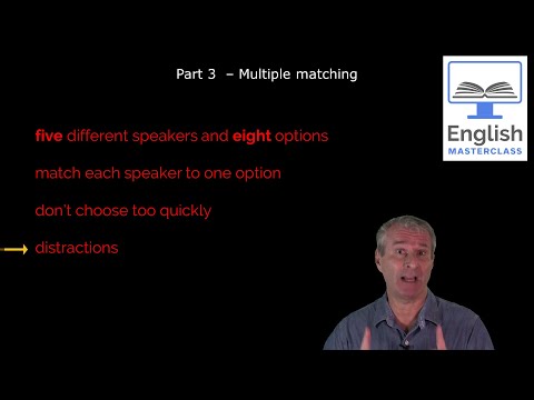 Cambridge B2 First (FCE) Listening Part 3