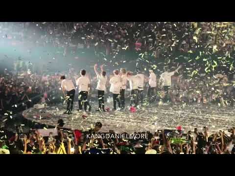 180826 wanna one in Taipei - Ending (Daniel focus)
