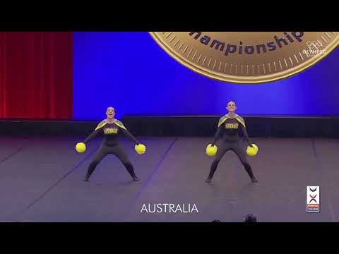 2023 ICU Worlds 2023 Pom Doubles - Team Australia