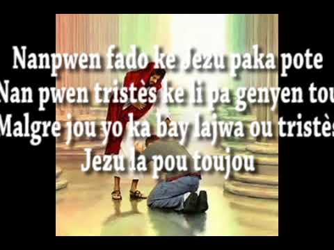 Nan pwen fado ke Jezu pa ka pote parol