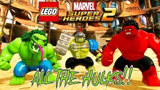 LEGO Marvel Super Heroes 2 ALL THE HULKS! Unlocked