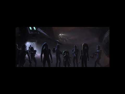 Imperial Juggernaut and LAAT Gunship in Star Wars