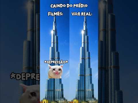 POV: CAINDO DO PRÉDIO EM FILMES VS VIDA REAL