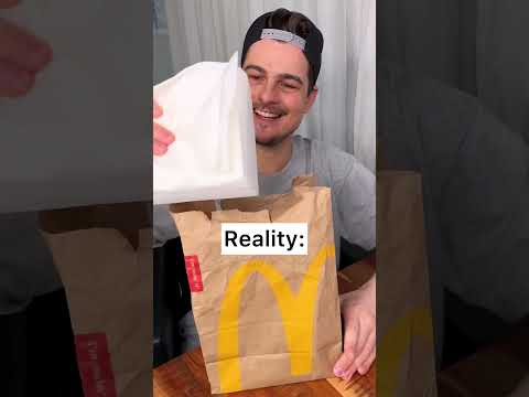 Um hambúrguer com 1000 GUARDANAPOS para você senhor 😌🍔♥️😁 | Mcdonalds seja como | CHEFKOUDY