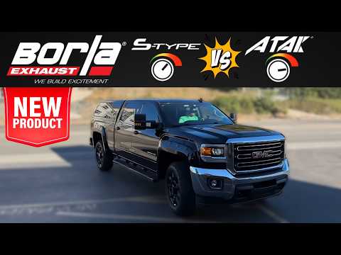 Testing NEW Borla S-Type vs. Atak LS Crate Mufflers!