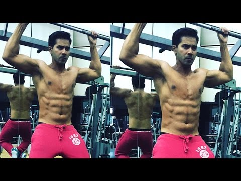 Varun Dhawan's Bodybuilding Gym Workout Video