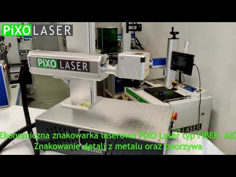 Ekonomiczna znakowarka laserowa PiXO Laser AIO typ FIBER