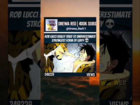 Gear 3 Supremacy 🫡 #onepiece #luffy #lucci