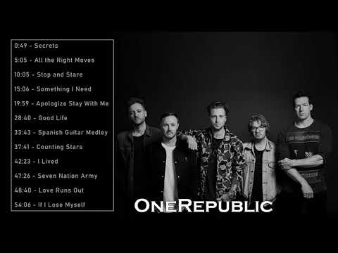 OneRepublic Best SOngs Ever - OneRepublic Greatest Hits - OneRepublic Full ALbum ( 2015_)