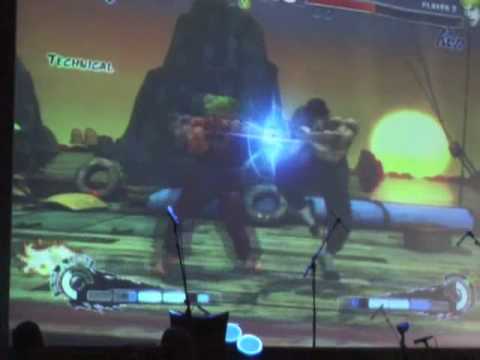 Super Street Fighter IV SemiFinals Inthul Fei Long VS Ken and Finals Inthul VS Dhalsim Part I
