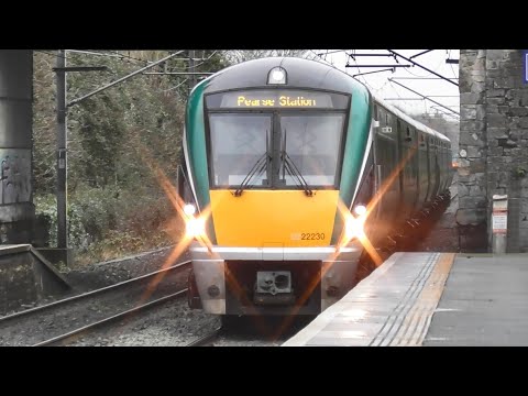 Irish Rail 22000 Class Intercity Train 22230 - Portmarnock Station, Dublin