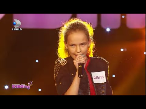 Mihaela Radu canta Russian Roulette - Auditii Saptamana 1 - KIDSing 2014