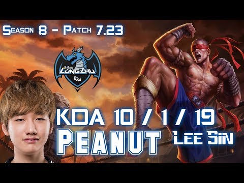 LZ Peanut LEE SIN vs TWITCH Jungle - Patch 7.23 KR Ranked