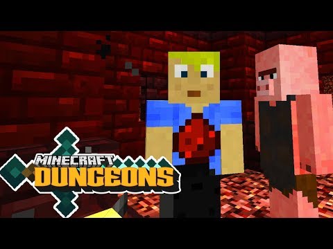 SparkofPhoenix -  Ouch!  The Nether is dangerous!  - Minecraft Dungeons #02