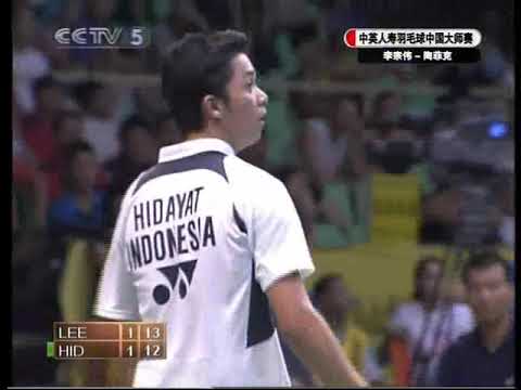 2007 China Masters  QF MS Taufik vs LeeChongwei
